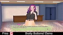 Bratty Bottoms! Demo(Free Steam Demo Game) Visual Novel, cards