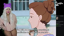 Neighbour's gigantic dick hentai reaction