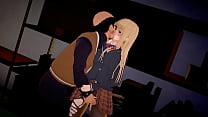 Mahiru tiene sexo apasionado con el viejo