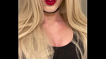 Gorgeous Blonde Trans Woman