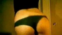 Sexy latina model taking her cloths off and shaking