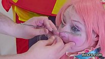 Spicy teenie is brought in anal hole madhouse for harsh therapy