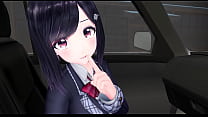 新作AV!初カーセックス車内フェラ密着騎乗位