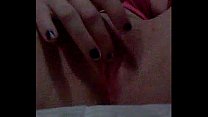 Minha ex safada tocando siririca até gozar
