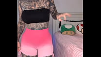 Gym Tights try on Haul Melody Radford Porn