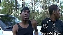 Blacks On Boys - Bareback Black Guy Fuck White Twink Gay Boy 19