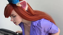Gadget Hackwrench from Chip 'n Dale Deepthroats and Hard Fucks till Cum in Pussy