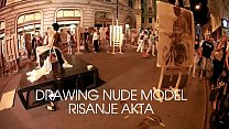 YouTube - DRAWING NUDE MODEL   RISANJE AKTA