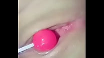 Daniela loca con su paleta