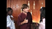 Teeny black is trying to ger white meat in both her holes