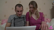 Watch this cute and innocent looking cowgirl bouncing her perky ass on Felix K hard shaft. She couldn't have taken that dick deeper inside her pussy and throat... she's just fucking gold-worth.