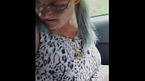 Busty Blonde Milf Car Quickie