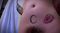 The crazy neighbor wanted to fuck with me in my house