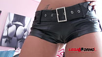 Kristy Black loves only anal fucking with DAP & drinks creampies (0% pussy) SZ1861