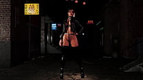 Young prostitute Ellie Williams lures customers by dancing in the rain