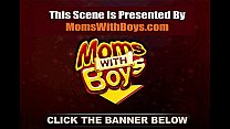 Blonde Angry Stepmom Fucks Lazy Stepson's Cock