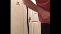 Pulling out my cock