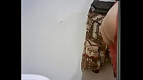 big ass booty twerking in shower