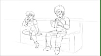 Videl and Gohan (FunsexyDB   KaiArtz)