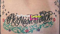 NZ MILF slut attempts to piss on herself lying on a bed but gets it badly wrong