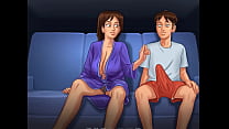 Summertime Saga Debbie XXX STEPMOM AND SON NUDE FUCKING