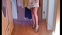 Busty milf masturbate front the webcam