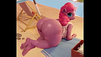 Fatass Bitch In Beach