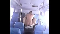 Follando en el camión