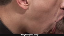 Handsome Boy Blowjobs His Large Cock