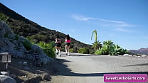 See This Natural Busty Lesbian Milf Seduces Her Teen Big Tit Friend After Jogging