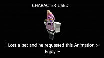 Sexy roblox slut gets fucked hard in the ass, Fucked Anally