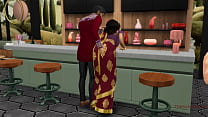 Sexy Hindi wife cheats on her husband with handsome Indian with big cock