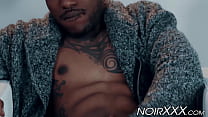 Solo masturbation with a black bbc dude