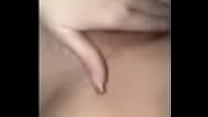 Hot white girl pussy play