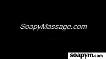 Soapy Massage End With a Big Cumshot 22