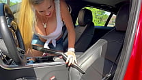 Lenushka Doll’s Ultimate Car Wash Tease - Soapy Curves, Steamy Cleaning & Seductive Vacuuming!