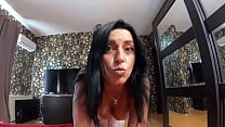 Preview- MilfyCalla- Yoga pants, cameltoe and cumshots on my downjackets 196-At the second yoga session, I had no panties...