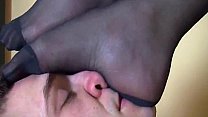 Mistress Weronika Nylon Feet s.