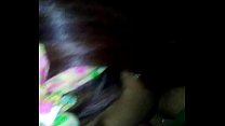 BLACK CHICK SUCKS AFRO-LATINO COCK