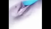 Sliding huge dildo in my fat pussy