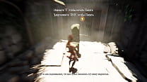 A mystical dildo reveals its potential in Lara Croft's ass. 3D Hentai Game