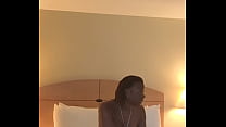 Naejae cums on n bed