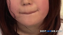 Stunning Asian school-girl complies her lover's muddy dreams and fellates his schlong to satisfaction in a rough JAV scene!