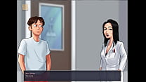 Summertime Saga 20, Frankie Always Looks Sexy In Her Purple Dressing Gown