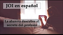 Instrucciones para anal femdom con masturbación, ella le enseña unas cosas a su profesor....