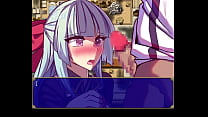 Hentai scene from de hentai game Mage academy