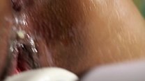 Two lesbians ass play and creamy assholes