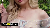 70s inspired outfit and a short interview before fuck