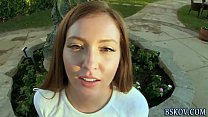 Teen pornstar fingered