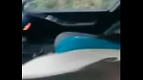 Slur fucks in car